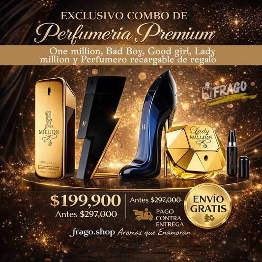 💎🔥 Exclusivo Combo de Perfumería Premium – “Aromas que enamoran” Dulce · Intenso · Seductor