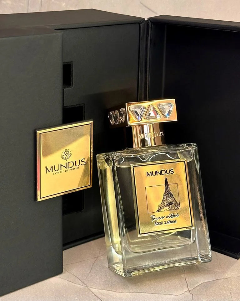 🌟 MUNDUS TAJ MAHAL – UNISEX – PERFUME ÁRABE – 100% ORIGINAL – 50 ML – Dulce · Especiado · Lujoso